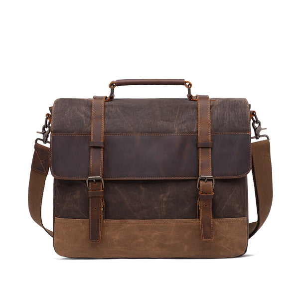 Canvas messenger Bag